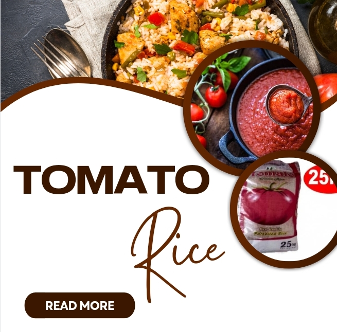 How much is Tomato Rice 25kg?