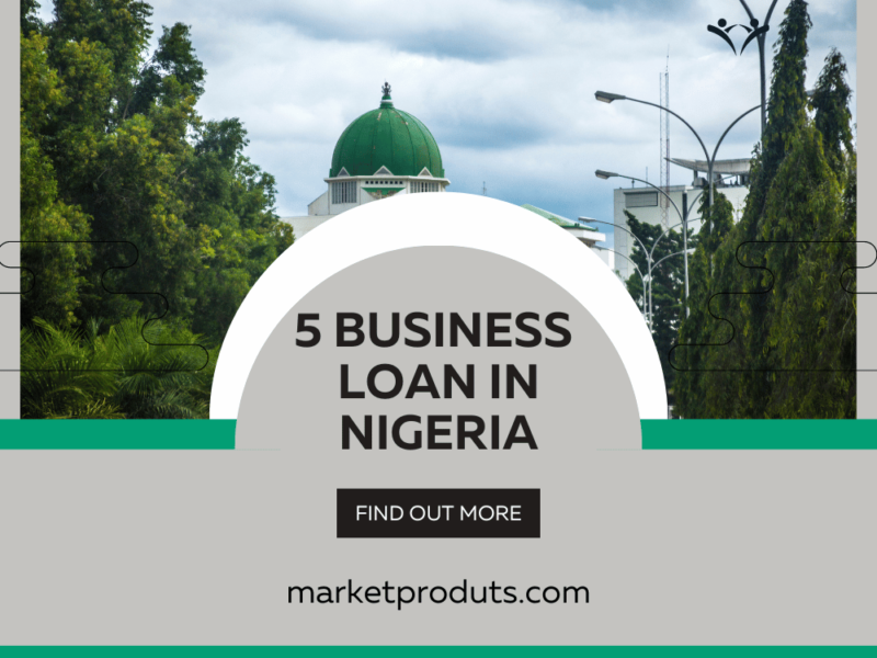 5 Business loan in Nigeria